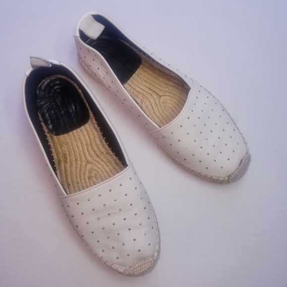 🌸 Saint Laurent | Studded Beige Espadrilles, size 38 - Picture 6 of 8